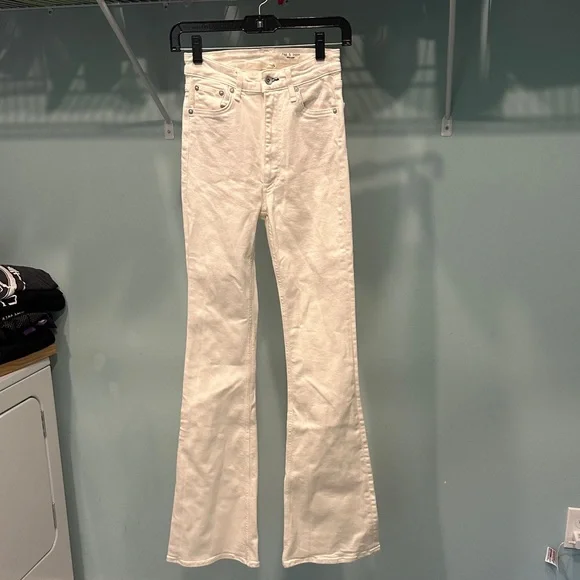 Rag & Bones high rise flare jeans - Picture 2 of 5